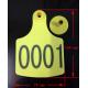 animal cattle ear tag certificate,laser ear tag,104*74mm,super large ear tag
