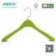Betterall Wholesale Flat Hook Green Color Plastic Hangers