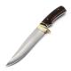 30cm Wooden Handle Machete Black Butcher Long Blade Knife 3Cr13 Stainless Steel