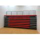 Sport Seat Telescopic Seating Systems With Upholstered Seat Base / Backrest
