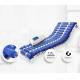Inflatable Alternating Pressure Air Mattress 8lpm Nylon Anti Decubitus