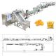SUS304 200kg/H Potato Chips Production Line Diesel Heating