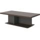 Anticollision Side Cut  Square Wood Coffee Table 1.4M / 0.6M