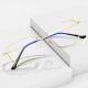 Metal Stainless Steel 140MM Men'S Reading Eyeglasses BSCI Designer Reading Glasses With Pouch