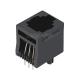 Amphenol 90512-001LF Compatible LINK-PP LPJE616NNL Tab Up Without LED 1X1 Port 6P6C RJ11 Modular Connector