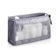 Wholesale See Through Blank Waterproof Mesh Transparen Cosmetic Bag
