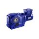 S Series Gear Speed Reducer With AC Motor For Conveyor