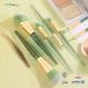 Rhinestone Glitter Crystal Plastic Makeup Brushes OEM Vegan Artist 7pcs Makeup Brush Set