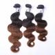 hair products 100% virgin unprocessed cheap root black ombre color human hair weft