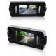 Dual Camera High Resolution Car DVR Recorder Loop Video With IR Night Vision