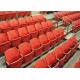 Tip Up Audience Systems Seating Sport Venues With Optional Armrests / Backrest