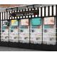Cold Rolled Steel Cosmetic Display Cabinet / Retail Makeup Display Stand