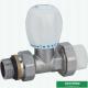 Customized Elbow Type Union Male Female Elbow Grey Classic Heating Brass Thermostatic Radiator Valve With Ppr Part