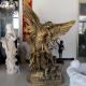 BLVE Archangel Michael Statue Bronze Sculpture Life Size Angel Gabriel Religious Famous Western Style