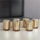 Decorating Votive Candle Holders For Wedding Event Small Glass Cup Glitter Personalized