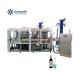 4 In 1 Plastic And Glass Bottle Rinsing Filling Machine Screw And ROPP Sealing