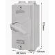 UKF type 440VAC IP65 Weatherproof Protected Isolator Switch  20A 35A 63A ourdoor switch