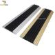 Black Rubber Floor Transition Strip Non Slip 46.7mm Width SGS Certified