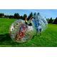 Diameter 1.5 M Red Dot Adults Inflatable Bumper Bubble Ball Soccer With Blower