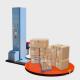 Fully Automatic Horizontal Pallet Wrapping Machine Rotating Tray Packer Shrink Wrapper