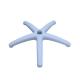 Office chair accessories white Plastic 800KG test Office Chair Swivel Base with Lumbar Support and Casters