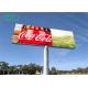 High defination outdoor P 10 LED billboard with column for commercial advertising
