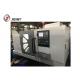 11kw Spindle Motor Flat Bed CNC Lathe Machine Steel Headstock Gears Included