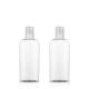 ROHS Custom Skincare Bottles 130ML Plastic Screw Top Bottles For Skin Care Serum