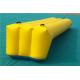 Playing Center Inflatable Water Games Outdoor Bouncy Water Slides For Teens Yellow
