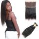 8A Grade 360 Lace Frontal Closure 2 Bundles Without Chemical Processed
