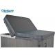 CE Vinyl Flexibly Custom-made Cover Graphite Rectangle Spa Topside Cover For Acrylic Spa