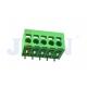 5.08mm Pitch Terminal Block Connector DIP Type Dual Row 2P To 24P