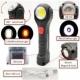 17.5x5.5x3.5cm Rechargeable LED Work Light Hanging LED Work Light With 360 Deg Swivel Head ABS Plastic Rubber Finish