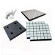 Impact Resistant Ceramic Wear Tiles Cylinder Hexagonal Ceramic Rubber Composite Liner