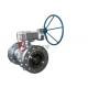Cast Steel Soft Seated Ball Valve , API 6D Side Entry Ball Valve 2 Inch - 36 Inch