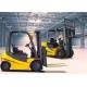 Four Wheels 3ton Electric Warehouse Forklift Trucks With 3m Lift Height