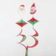 Christmas Wind Spinner Santa Claus and snowman