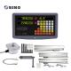 2 Axis SDS2MS SINO Lathe Digital Readout System AC 100-240V Multifunctional With Linear Scale For Lathe Mill