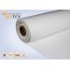 750C Stainless Steel Wire Reinforced Silicone Fiberglass Fabric For Fire Curtain