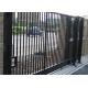 Durable Motorised Metal Sliding Gates Powder Coated For Wall Compound