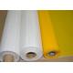 Yellow White Color Silk Screen Printing Mesh