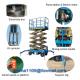 Hot 110v to 240v 50hz Electrical Battery Control Hydraulic Self Propel Scissor Lift