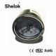 Spiral tube 40mm 304SS oil back connection pressure gauge mpa kg and psi