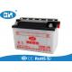 Custom 12v 6Ah Dry Charged Motorcycle Battery 145 * 72 * 97mm Acid Resistance