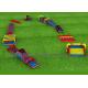 Outdoor Indoor Commercial Inflatable Trampoline Play Park Obstacle Inflatable Theme Park Inflatable Amusement Park