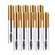 OEM Gold Mascara Brush With Empty Bottle 10ml Cosmetic Packaging​