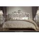 Italian Style Luxury European Bedroom Furniture Set Hand Carved Velvet Royal Double Bed