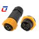 50A Outdoor Waterproof Connector IP67 600V 3 Pin Male To Female Connector