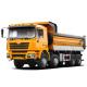 Euro 2 Shacman F2000 8X4 Dump Truck with 60 Tons Capacity and Wd615.47.D12.42 Engine