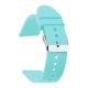 Unisex Removable TPU Rubber Watch Band Stainless Steel Buckle